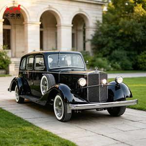 <span class=keywords><strong>Auto</strong></span> Elettrica Classica Vintage a 5 Posti Nera per Tour Turistici - Veicolo Elettrico Classico Vintage per Giro Turistico - Vendita Calda - Product Image 6