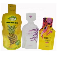 Sachets de boisson sportive personnalisés en forme de bouteille, emballages pour jus, gelée, avec bec verseur, pochettes de gel énergétique SIS