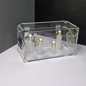 Tùy chỉnh Acrylic lưu trữ thân cây hộp lớn sang trọng rõ ràng Acrylic thân cây - Product Image 6