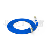 Cordon de brassage à fibre optique blindé LC LC 3m Multimode Simplex 3.0mm pour réseaux industriels