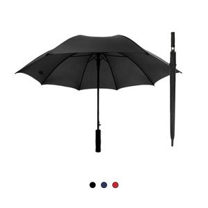 Premium Black Golf <b>Umbrella</b> Automatic <b>Windproof</b> Business Straight Golf <b>Umbrella</b> for Promotion - Product Image 1