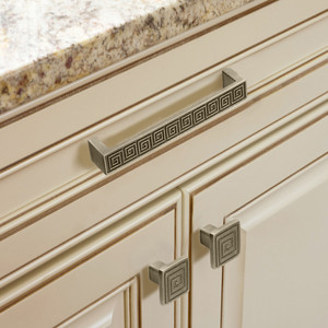 Antique Bronze Cabinet Door Handles Bar Shape Zinc Alloy Minimalist Design For Drawers Cabinet Doors <b>Wardrobe</b> - Product Image 2