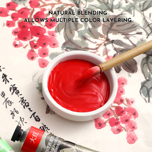 Serie <span class=keywords><strong>Dinastía</strong></span> Han, 21 Colores Sólidos, Tubo de 40 ml, Pigmento de Pintura Tradicional China, Color Vibrante, <span class=keywords><strong>la</strong></span> Mejor Opción para Entusiastas <span class=keywords><strong>del</strong></span> Arte - Product Image 5