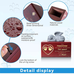 Puda Wooden Pet <strong>Urns</strong> Products <strong>Urns</strong> for Dogs and <strong>Cats</strong> Available From Stock Pet <strong>Urns</strong> for Ashes - Product Image 3