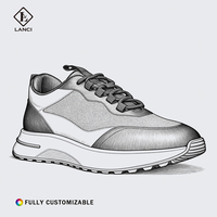 Fabricants de baskets LANCI en Chine, chaussures de créateurs pour hommes, baskets personnalisées avec logo, baskets de luxe pour hommes
