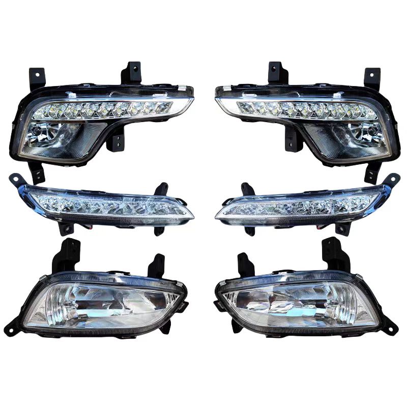Front Fog Lamp Car Daytime Running Lights Front Fog Lights Are Suitable for Wuling Baojun 730 560 Car Series Auto Parts Image 1