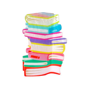 Корейская версия гофрированный акриловый зажим для когтей красочный простой аксессуар для волос акулы Персонализированная книга милые красочные заколки для волос - Product Image 3