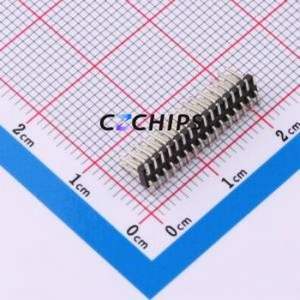 ZX-PZ1.27-2-16PWZ Pin Header SMD,P=1.27mm Connector ( Pin Structure: 2x16P )( Pitch: 1.27mm )( Row Spacing: 1.27mm ) - Product Image 2