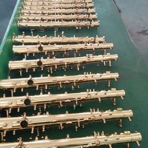 Super usine OEM vente en gros bon marché en laiton Sib sculpté à la main <span class=keywords><strong>saxophone</strong></span> <span class=keywords><strong>soprano</strong></span> avec étui ensemble - Product Image 4