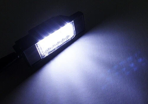 Nouvelle lampe LED 18 SMD 6340 G9/A5/G3/F0 pour éclairage de plaque d'immatriculation de voiture pour Citroën Berlingo C2/C3/C4/C5/C6/C8 <span class=keywords><strong>DS3</strong></span> - Product Image 4