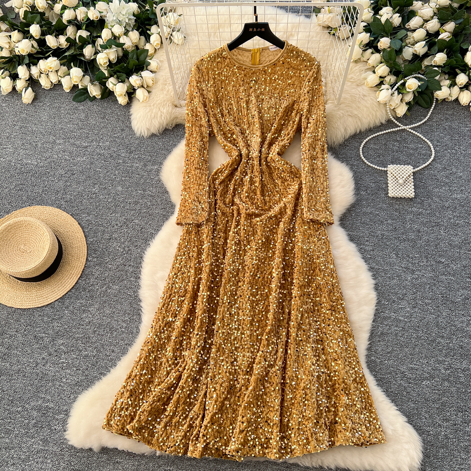 Deals Plus Size Tunic Dresses for Women Empire Waistline Design