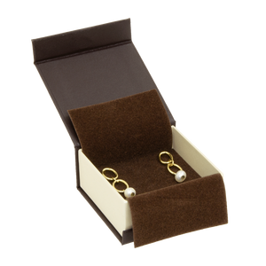 Série 0735 LINE – Pendentif et Boucles d'Oreilles dans un Tissu d'Emballage | Boîte 60×60×25 mm - Product Image 2