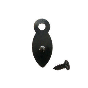 Photo <b>Frame</b> Back Panel Buckle 21mm <b>Black</b> Sunflower Seed Shape Iron Durable Hardware Accessory - Product Image 5