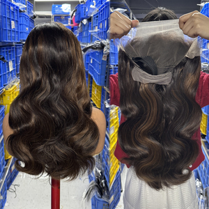 13X4 <b>Cheap</b> Virgin Hair Full Lace Body Wave <b>Wig</b>,Real Natural 100% Human Hair <b>Wig</b>,Brazilian Hair Full Lace <b>Wig</b> For Black Women - Product Image 4