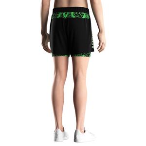 Shorts de sport décontractés Jiujitsu Bjj à double couche 2 en 1 pour femme et homme, shorts de course à double couche - Product Image 4