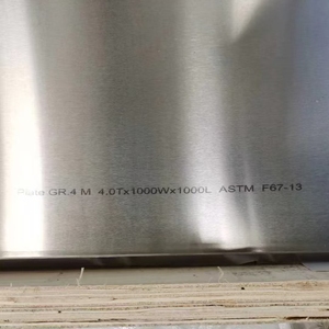 Gr11 ASTM b265 tấm hợp kim Titan Lớp 1 gr2 gr4 GR5 GR7 gr9 vuông ti tấm 0.4mm 0.5mm 0.7mm 1.5mm 8mm giá mỗi kg - Product Image 6