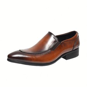 Zapatos de Hombre de Diseño de Lujo, Zapatos de Cuero para Oficina y Negocios, Zapatos de Conducir con Cordones para Ocio al Aire Libre - Product Image 2