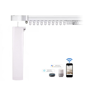 Hệ thống ray rèm tự động P82-Tuya Wifi 1.2Nm, động cơ điện cho rèm cửa, điều khiển thông minh qua ứng dụng Tuya Homekit, Google Assistant - Product Image 1