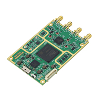HamGeek B210 Mini AD9361 Kit Pengembangan Radio Terdefinisi Perangkat Lunak Motherboard+Aksesoris Pengganti SDR untuk HackRF PlutoSDR