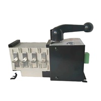 Commutateur de transfert automatique (ATS) double alimentation LCELE 63A-125A 2P 220V Classe CB Système solaire Capacité de coupure 10kA Industriel IP54