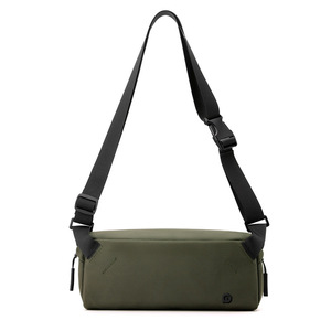 Nouveau Sac à Bandoulière en Nylon Tendance avec Logo Personnalisé, Sac de Poitrine Décontracté pour Voyage, Sac Sling Étanche pour Hommes et Garçons - Product Image 1
