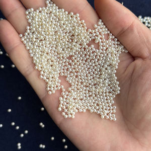 Ngọc trai nước ngọt nuôi cấy tự nhiên Zhuji 2.5-2.6mm, bề mặt sạch, ánh sáng tốt, rất tròn - Product Image 1