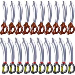 Mainan Tiup Senjata <span class=keywords><strong>PVC</strong></span> Pedang Balon Palu Kapak Pixel Balon Ulang Tahun Dekorasi Pesta Balon Anak - Product Image 3