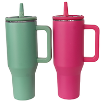 Logo personnalisé Gobelet à sublimation étanche 30 oz 40 oz Populaire SS Tumbler Car Mug Cup 30 oz Tumbler avec poignée