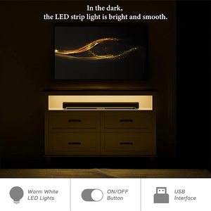 <span class=keywords><strong>Commode</strong></span> à <span class=keywords><strong>langer</strong></span> pour chambre d'enfant 48 ", organisateur de <span class=keywords><strong>commode</strong></span> avec lumière LED, <span class=keywords><strong>commode</strong></span> pour chambre à coucher avec 4 tiroirs, blanc - Product Image 4