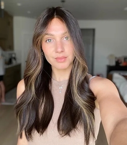 Peluca kosher marrón mezcla de colores onda natural 100% cabello europeo sin procesar nudos pequeños individuales HD encaje superior pelucas con línea de cabello rusa - Product Image 5
