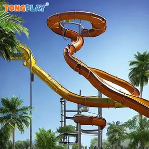 Uitrusting Prijs Op Maat Aqua Park Apparatuur Zwembad Glijbaan Kids Bovengronds Zwembad Glijbaan Voor Maya Strand Waterpark