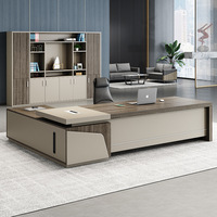 Bureau de direction Pengpai, mobilier de bureau, table d'ordinateur en forme de L, bureau de direction