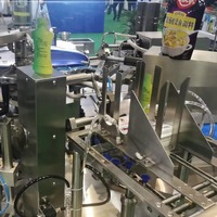 Machine d'emballage automatique de biscuits de gaufrette de prix usine