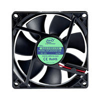 Ventilateur DC pour CPU, boîtier PC, serveur, refroidissement par air, souffleur axial, faible bruit, étanche, ventilateur électrique sans balais à roulement à billes, ODM