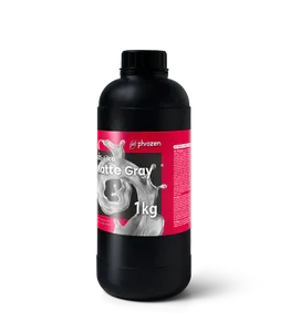 Résine synthétique de type ABS Phrozen pour impression 3D, haute précision, faible rétrécissement, gris mat, pureté 100%, 1 kg, 5 kg - Product Image 3