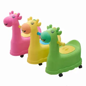 Baru Bayi Item Anak Potty dengan Roda Portable Jongkok-Ty Potty