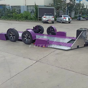 Petite remorque utilitaire tout-terrain pour <span class=keywords><strong>voiture</strong></span>, remorque de transport de marchandises à bas prix - Product Image 2