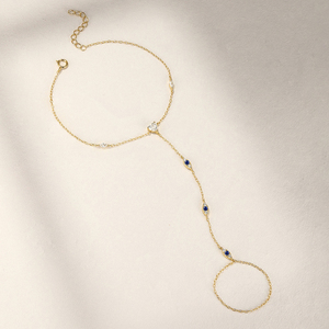 AB014 Trendiger Damen- und Mädchenschmuck 925 <span class=keywords><strong>Sterling</strong></span> Silber Böses-Auge-Ring Armband Kette für Geburtstagsgeschenk Tägliches Tragen Accessoires - Product Image 2