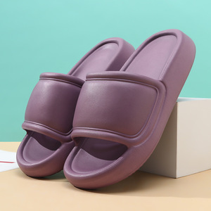 Claquettes Eva pour femmes, été, bout ouvert, douces, confortables, antidérapantes, respirantes, pour l'extérieur, rose, noir, vert, violet - Product Image 4