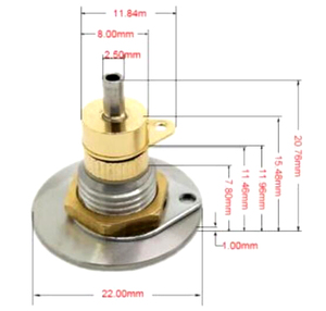 Bán Buôn V6 510 Kết Nối Tùy Biến Mùa Xuân Nạp 22Mm 510 Pin Kết Nối Cho DIY Cơ Khí Mod - Product Image 6