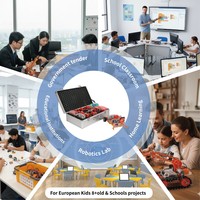 Kit Educativo de Robótica con IA Avanzada WEEEMAKE con WeeCode para IA, IOT y Programación Robótica, Clase de Nivel Avanzado