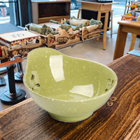 Petit bol réutilisable 4.5 pouces, saucière en mélamine avec oreilles, pour buffet, hôtel, restaurant