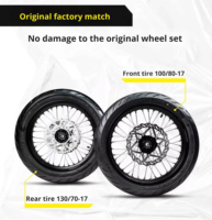 Kit de frein à disque hydraulique CNC anodisé pour vélo électrique Surron Ultra Bee Light Bee Talaria Sting MX4 MX5