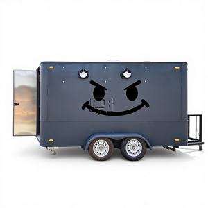 Camion de restauration mobile ACB neuf, cuisine complète, construction en aluminium et fibre de verre, service de snacks et de frites pour usage commercial - Product Image 1