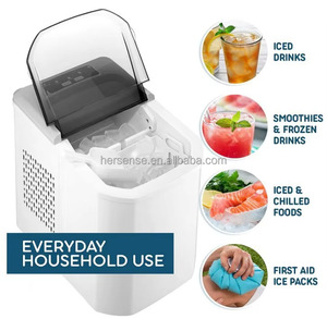 Portable Stainless Steel <b>Ice</b> Cube Maker <b>Machine</b> Home Mini Bar Countertop Direct Cooling APP Control Hand Free Self Hous - Product Image 2