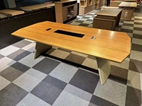 Pied de table de bureau en tôle épaisse et robuste, en acier lourd, pour bureau de direction, table de réunion