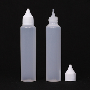 Lọ Nhỏ Giọt Nhựa Hình Bút Chai Mềm Dài Mỏng Rỗng 30Ml 50Ml 100Ml - Product Image 1