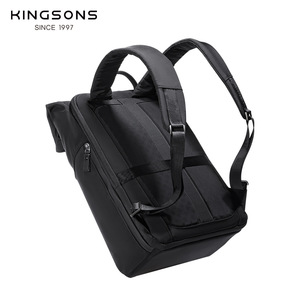 Kingsons Business Backpack 15 Inch Laptop <b>Bag</b> Water Resistant Travel <b>Work</b> Unisex Solid Color 20-35L Capacity - Product Image 1