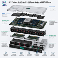 Server Rak DL325 Gen12 1U 1P AMD EPYC 9005 24 Slot DDR5 10SFF Chassis Siap Kirim