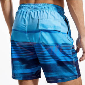 Bañador de compresión de secado rápido para hombre, pantalones cortos 2 en 1, traje de baño para hombre, pantalones cortos de playa de secado rápido personalizados para hombre - Product Image 4